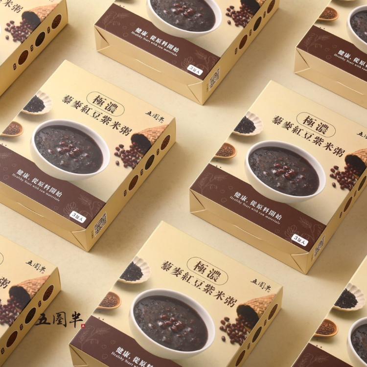 【五圈半】極濃藜麥紅豆紫米粥(750g)