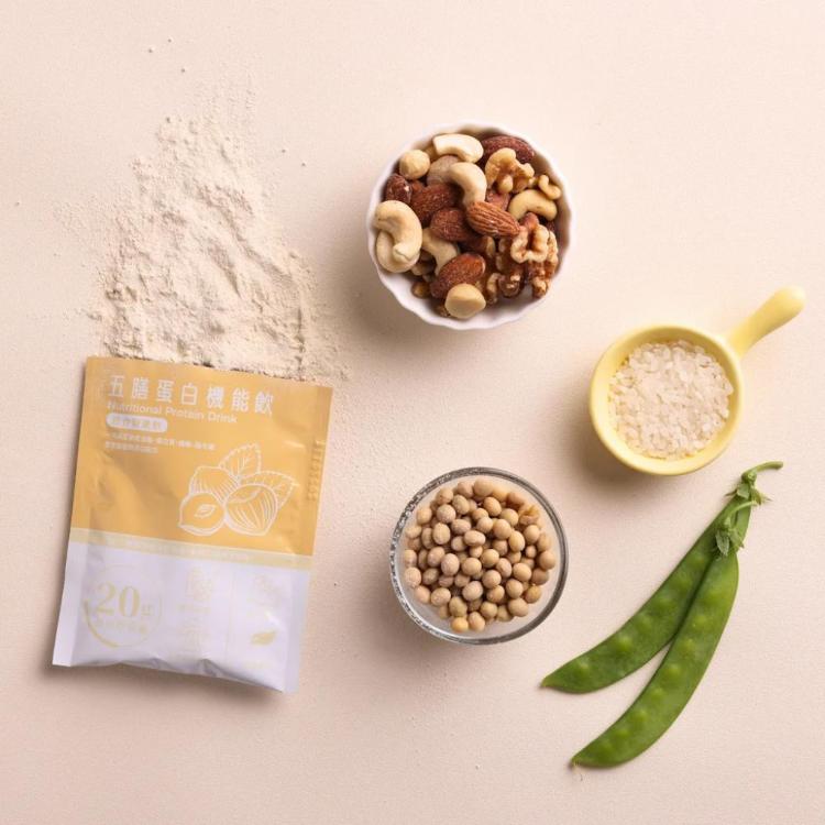 【連淨】五膳蛋白機能飲(芝麻/堅果/鐵觀音/可可)(245g)