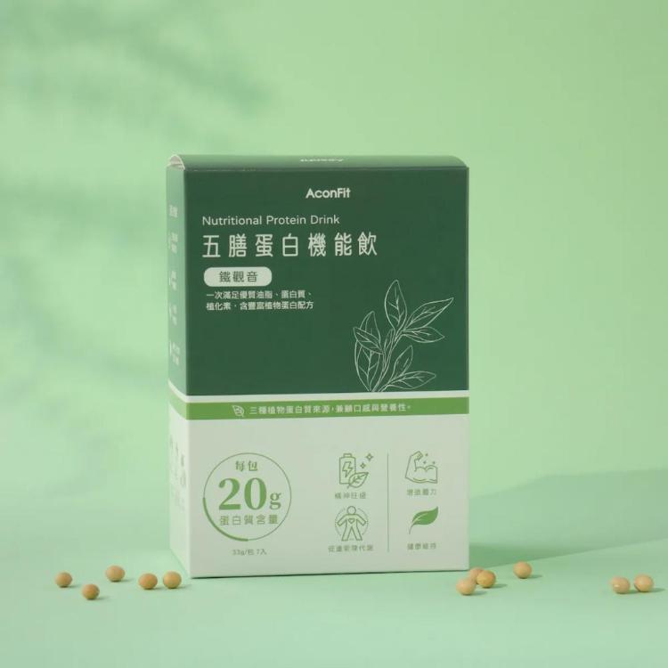 【連淨】五膳蛋白機能飲(芝麻/堅果/鐵觀音/可可)(245g)