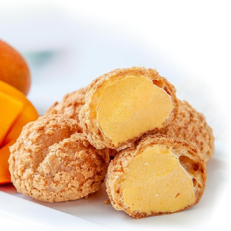 【豆穌朋】花生泡芙/抹茶泡芙/藍莓泡芙/草莓泡芙(任選)