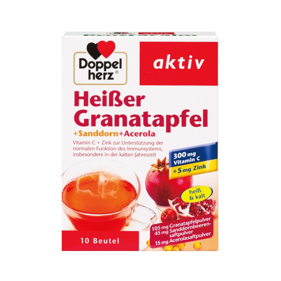 herzⓇ，Heißer，Vitamin C + Zink zur Unterstützung der，heiß。