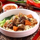 紅燒牛腩麵（乾）