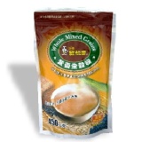 維他麥營養全榖粉 拉鏈袋包裝設計方便食用後保存，想吃多少由自己決定食用方便，多種穀物營養價值高！