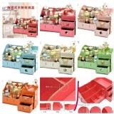 (限量免運) 抽屜式木質收納盒