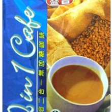 益昌夏日二合一無糖白咖啡