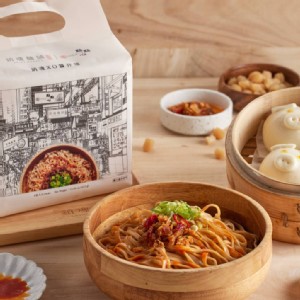 【點點心大師兄銷魂麵舖聯名】-銷魂XO醬拌麵2袋組 (共8包)