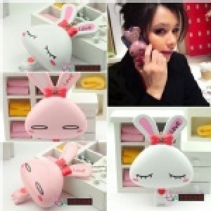 G12-love兔公仔化妝鏡子、手機貼鑽材料模（不挑色）