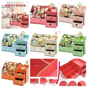 (限量免運) 抽屜式木質收納盒 特價：$390