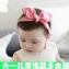 秀品格格兒童發飾發帶高檔韓國女寶寶格子波點兔耳朵發箍布藝發帶