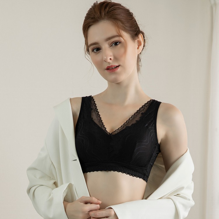 【CHANMODE】黑鑽能量極光砂美胸內衣