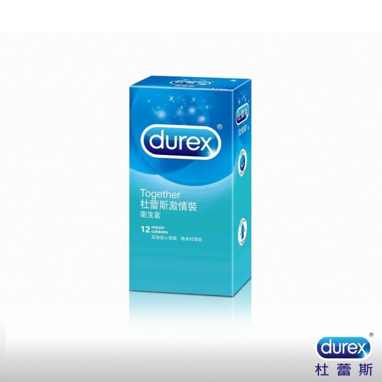 【Durex杜蕾斯】激情裝衛生套 3入