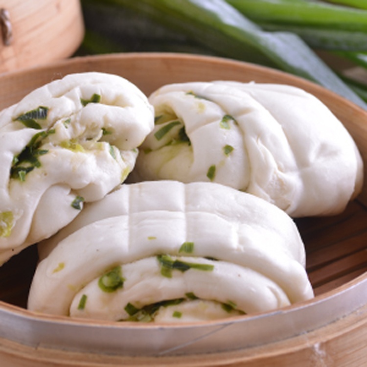 青蔥饅頭4入