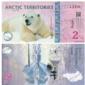 北極熊 2 1/2 元鈔票 絕版 ◆ 限量 ◆ 特殊面值