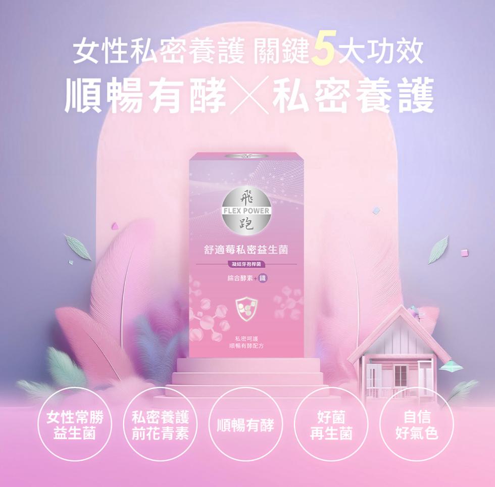 女性私密養護 關鍵5大功效,順暢有酵 私密養護,舒適莓私密益生菌,凝结芽孢桿菌,綜合酵素益,私密呵護,順暢有酵配方,女性常勝,益生菌,【私密養護,順暢有酵,前花青素,再生菌,好氣色。