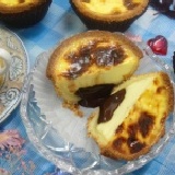 品香爆漿黑岩蛋塔(巧克力) 逢甲夜市瘋狂蛋塔