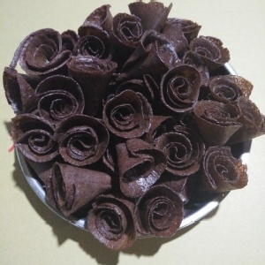 玫瑰捲餅 - 巧克力