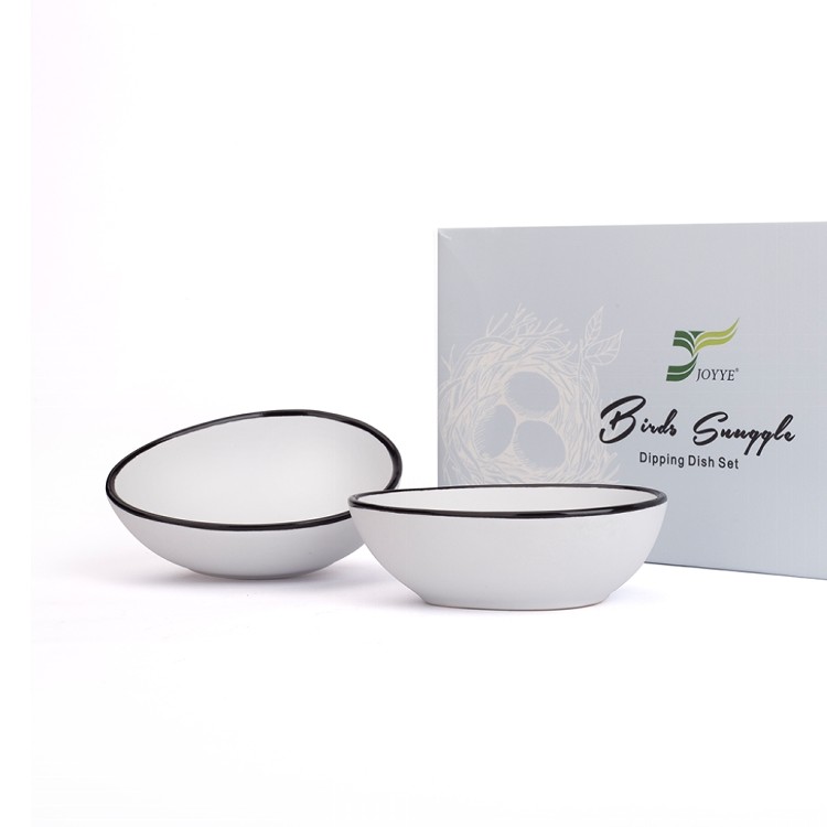 【JOYYE】小鳥依偎蛋型調味碟（一套2件）