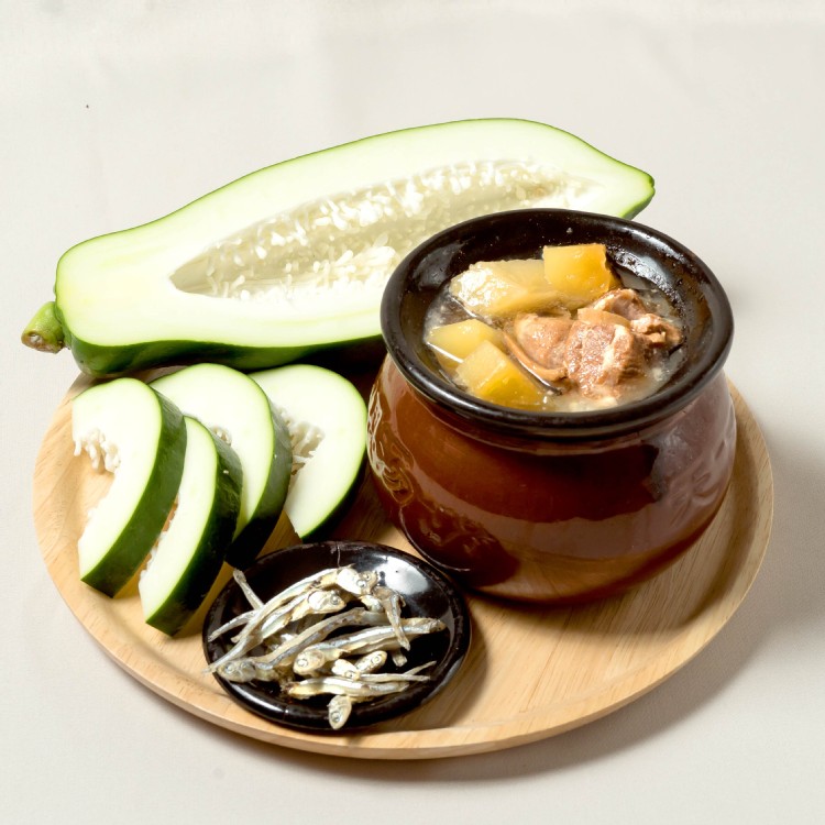 青木瓜魚干燉排骨