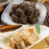 【金魚屋】黃豆粉蕨餅+芝麻蕨餅