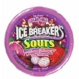 美國Hershey's Ice Breakers Sours 酸味水果糖(紫盒) 2盒1賣
