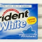 美國Trident White薄荷(Peppermint)口香糖(一盒12顆，3盒一賣，共36顆)
