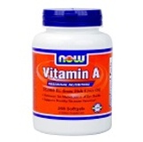 美國NOW Vitamin A 維生素A(250顆)