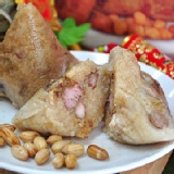 福源肉粽-花生蛋黃香菇肉粽