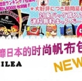 正版日本樂天熱賣ilea帆布包 大容量