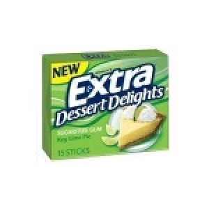 美國Extra Desert Delight(萊姆派)(一盒15片，3盒一賣，共45片)