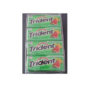 美國Trident(西瓜+哈蜜瓜味)(一大盒-內含12小盒)