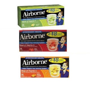 美國Airborne發泡錠(36錠)