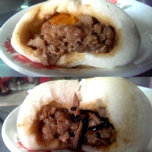 手工蛋黃肉包 & 香菇肉包