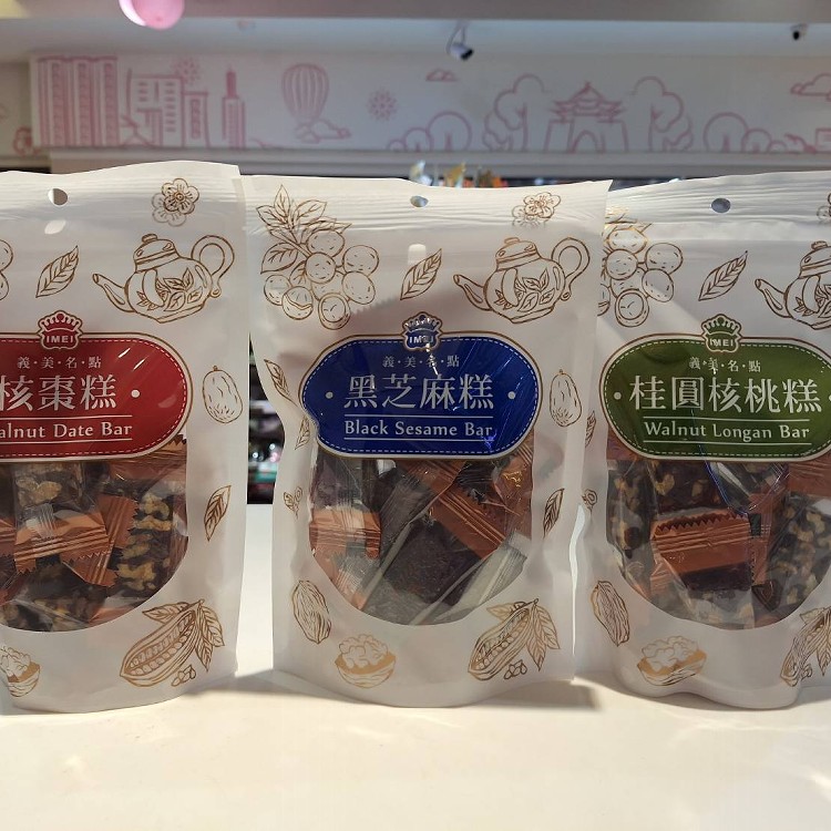 義美黑芝麻糕/核棗糕/桂圓核桃糕