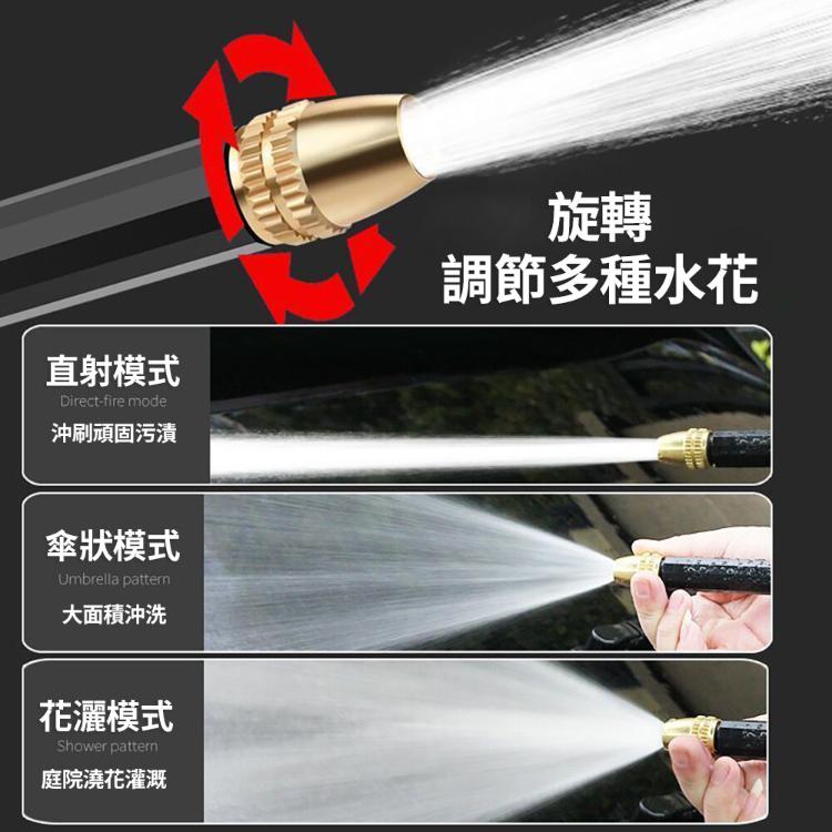 【CityStar】高壓洗車水槍彈簧水管組 10M