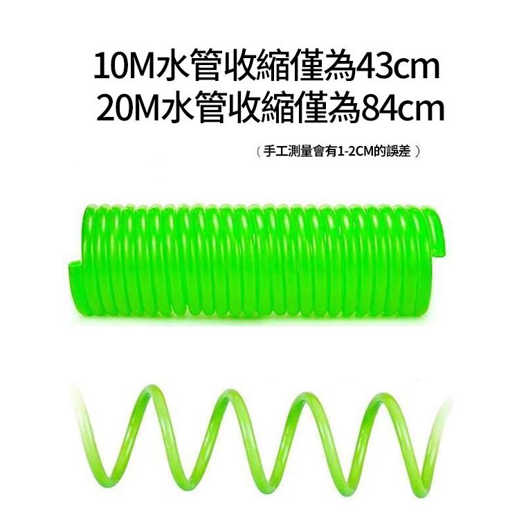 【CityStar】高壓洗車水槍彈簧水管組 10M