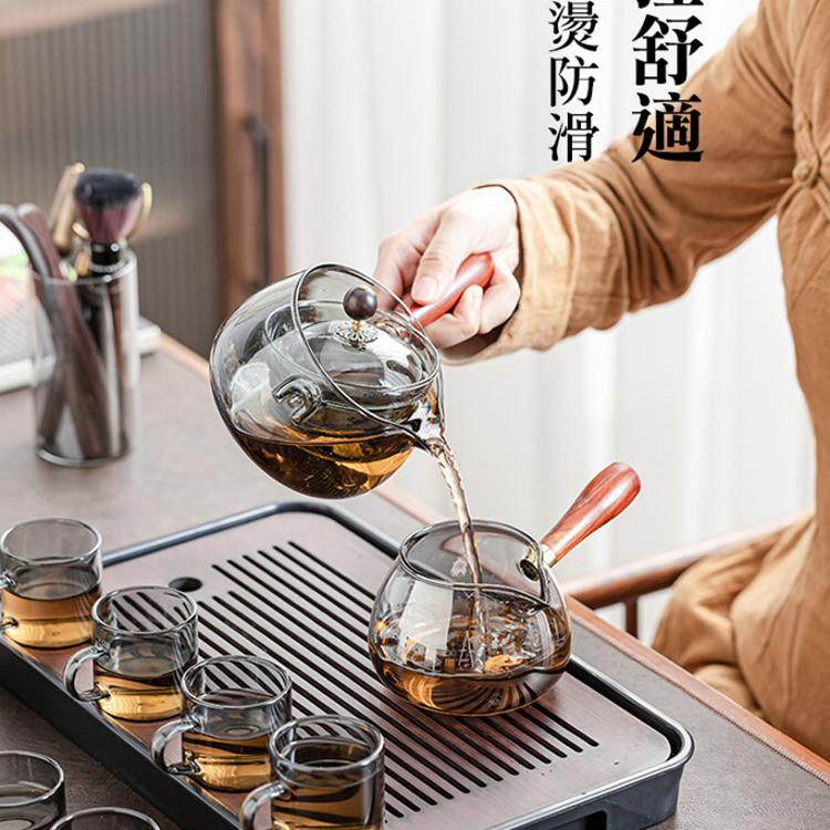 【CityStar】360度耐熱旋轉逍遙泡茶壺套組 500ml