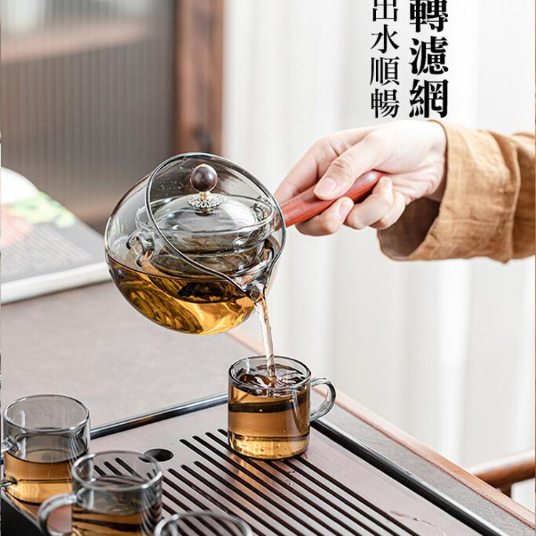 【CityStar】360度耐熱旋轉逍遙泡茶壺套組 500ml