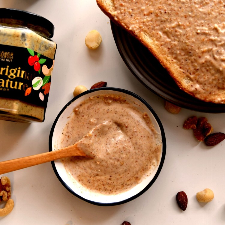 【高宏顆顆香】無加糖100%綜合堅果醬(250g)