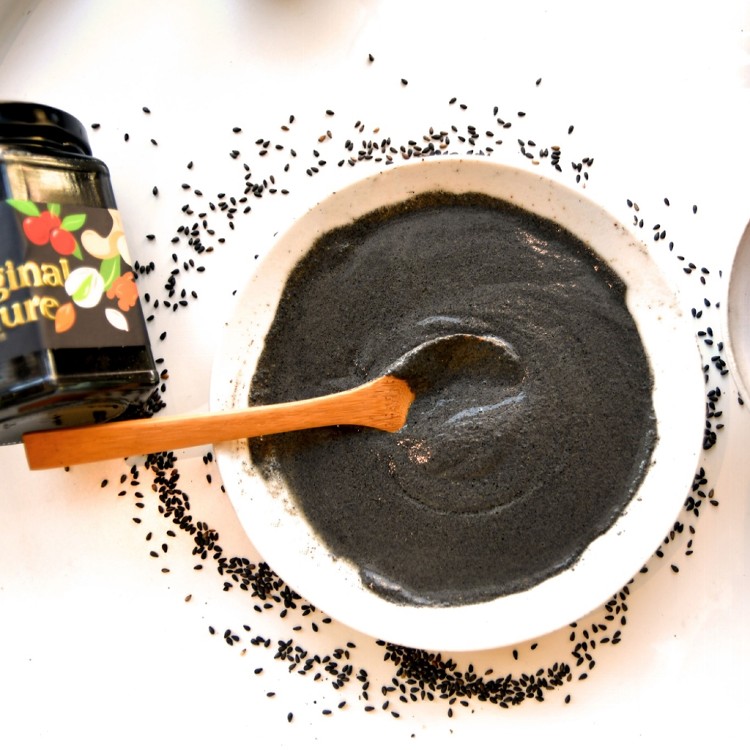 【高宏顆顆香】無糖台灣純黑芝麻醬(250g)