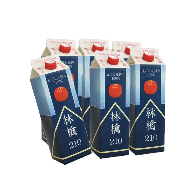 免運!【日本青研】林檎210青森蘋果汁 980ml (24瓶,每瓶136.4元)