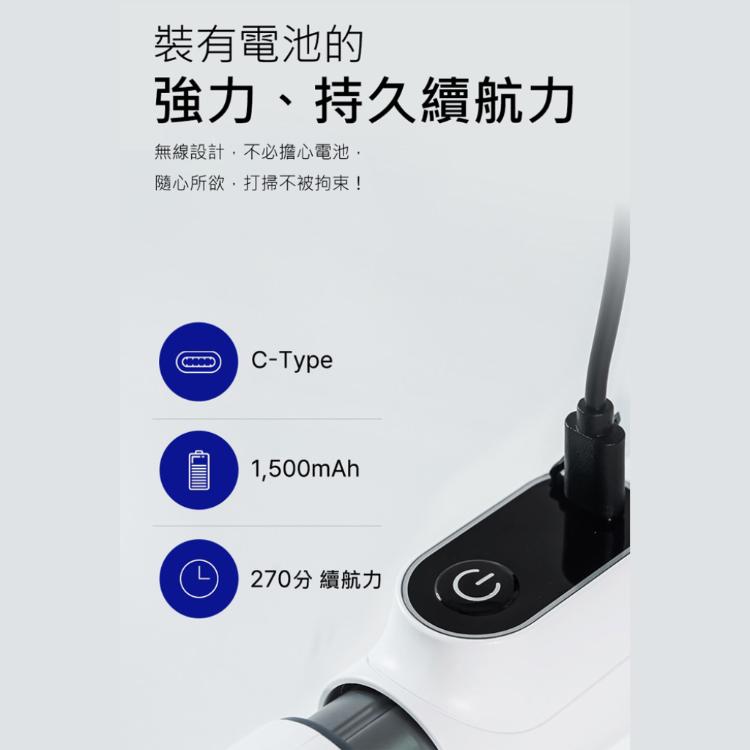 【韓國OA】VOAR POWER SPIN 萬用無線電動清潔機