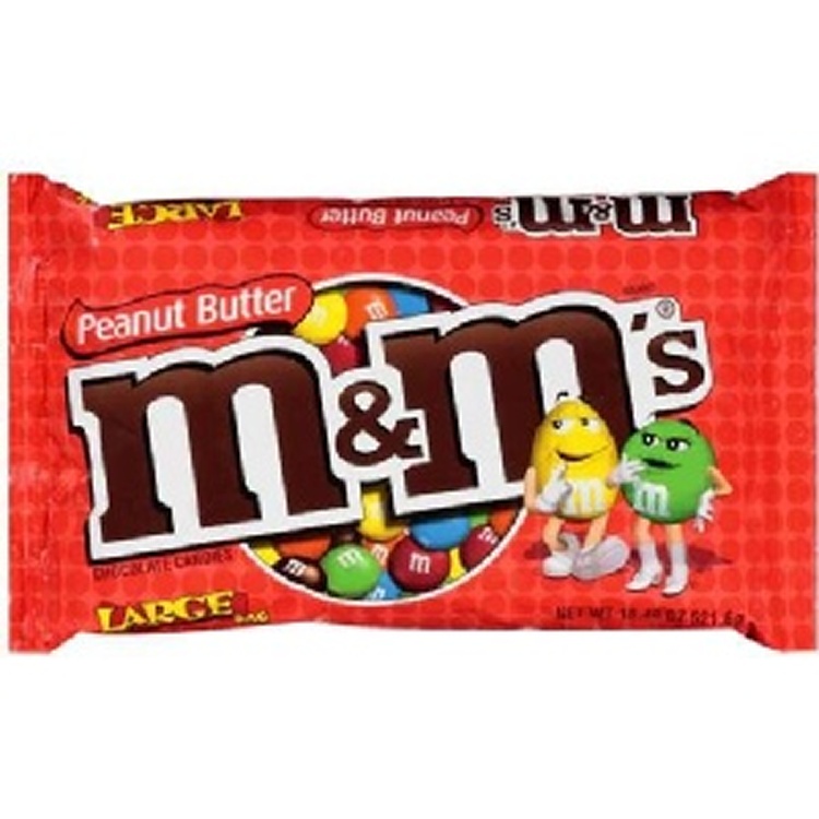 美國M&M 花生醬巧克力521g
