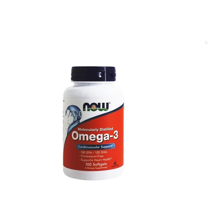 美國NOW Omega-3深海魚油(100顆)