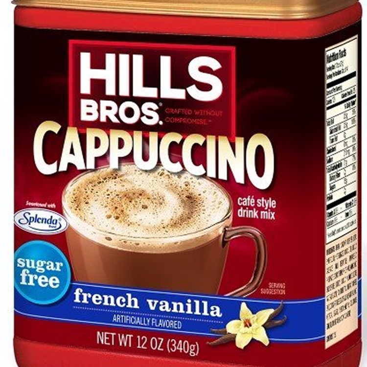 美國HILLS BROS卡布奇諾混合即溶咖啡粉