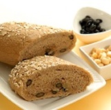 無油無糖全麥麵包 - 胡桃黑豆/胡桃藍莓