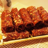 芝麻杏仁肉乾捲