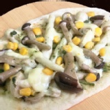 菇菇青醬Pizza