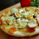 菇菇青醬Pizza
