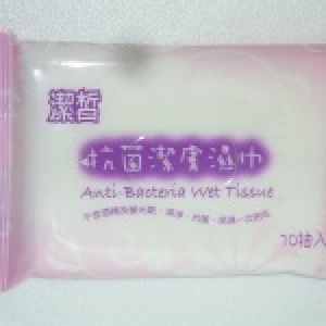 抗菌潔膚濕巾(10抽入)