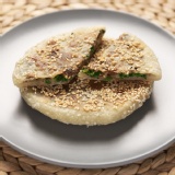 (蔥阿伯)黃金香蔥芝麻鍋餅 特價：$199